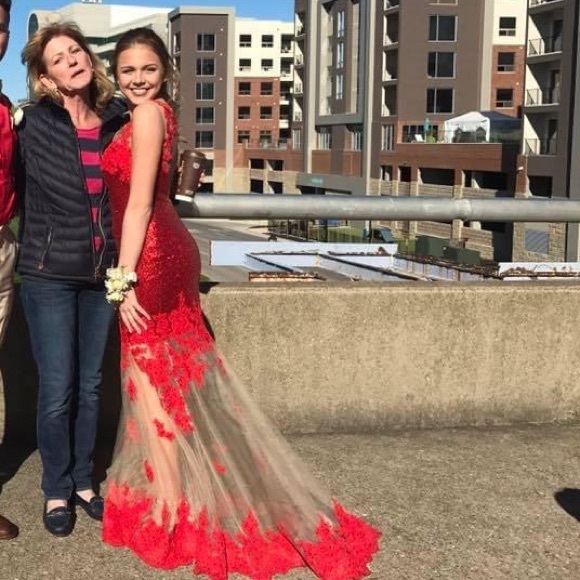 Jovani Mermaid Style Dress - Picture 3 of 5